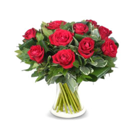 זר ורדים אדומים - שדה פרחים משלוחי פרחים