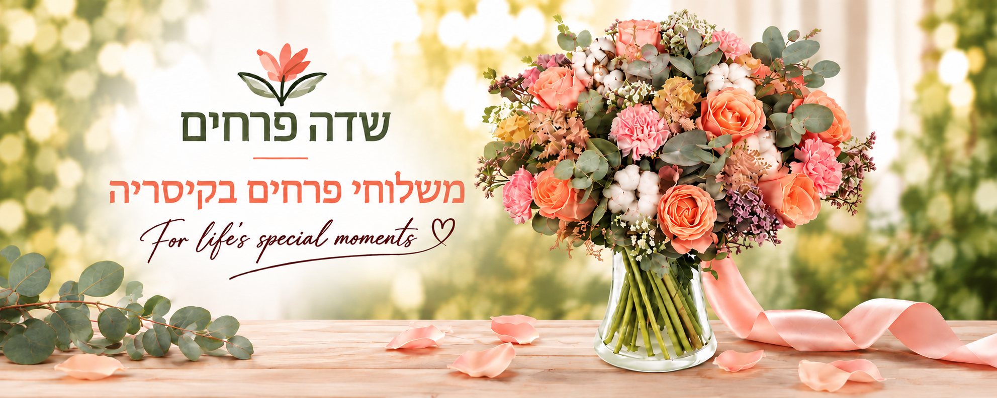 שדה פרחים – משלוחי פרחים בקיסריה