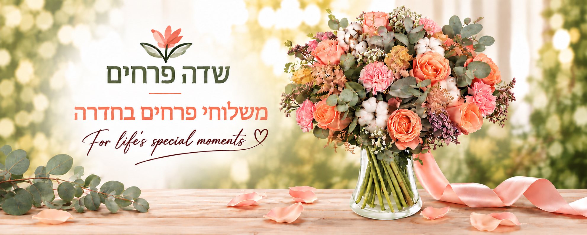 שדה פרחים – משלוחי פרחים בחדרה