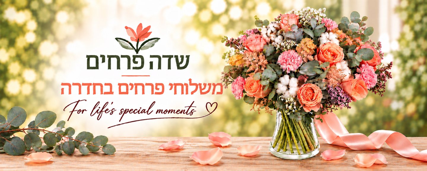 שדה פרחים – משלוחי פרחים בחדרה