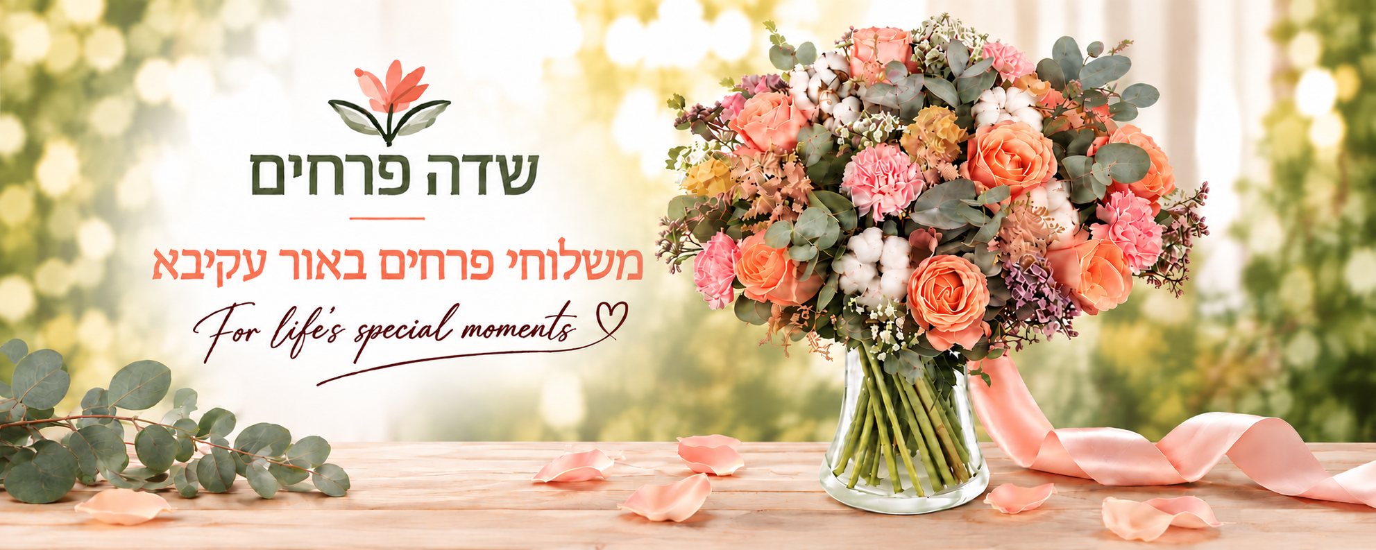 שדה פרחים – משלוחי פרחים באור עקיבא