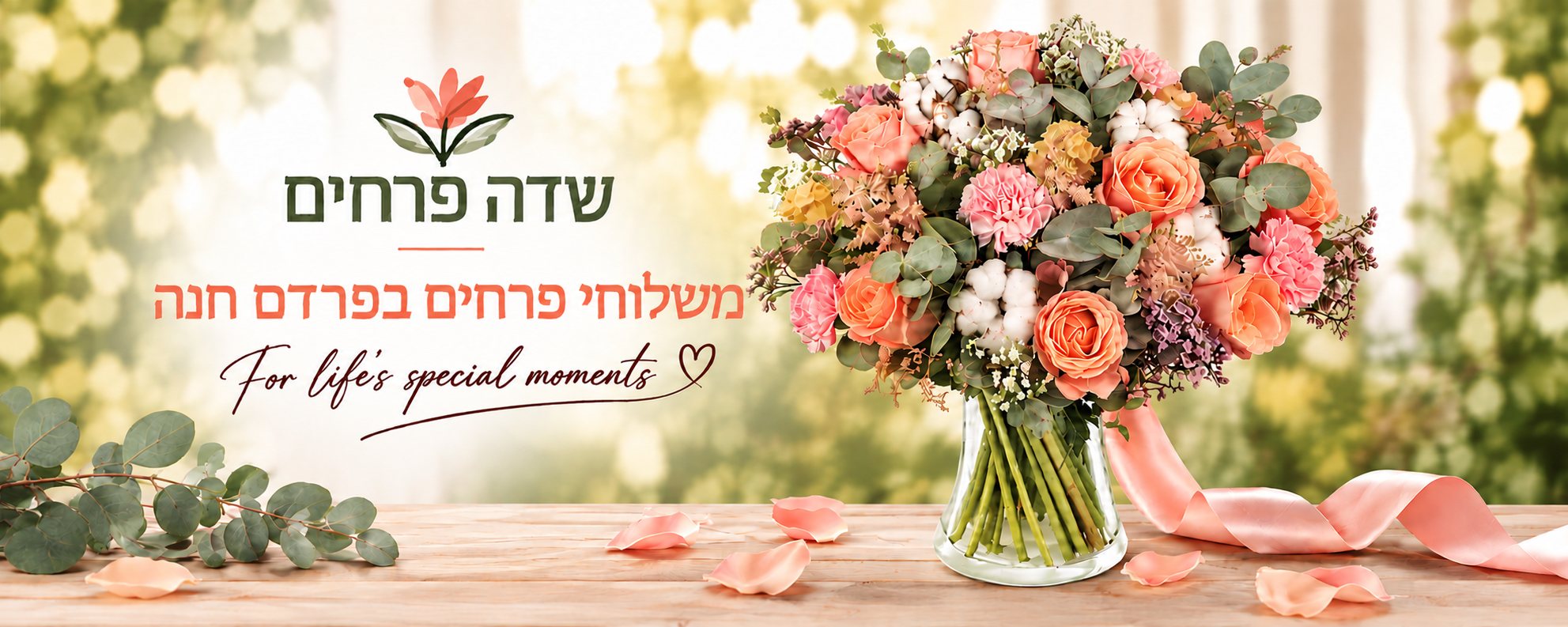 שדה פרחים – משלוחי פרחים בפרדס חנה